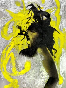 Peinture Soul Dance #1, de Marie-Josée Roy
